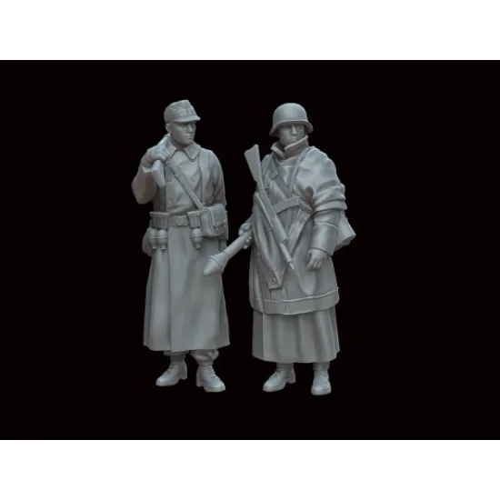 White Stork Miniatures F72069 1/72 Berlin April 1945 German Infantry Resin Unassembled Unpainted