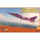 Dora Wings 48064 1/48 Fairey Delta 2 British Supersonic Research Aircraft Model Length 327mm Wingspan 170mm