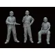 White Stork Miniatures F72074 1/72 Pacific War Usmc Tankers Resin Unassembled