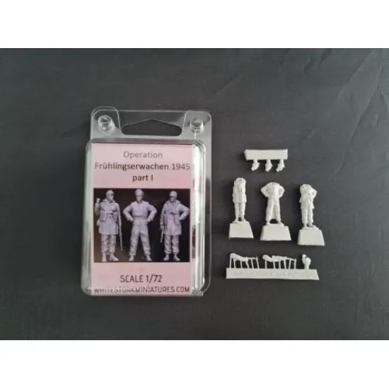 White Stork Miniatures F72084 1/72 Operation Fruhlingserwachen 1945 Resin Unassembled Unpainted