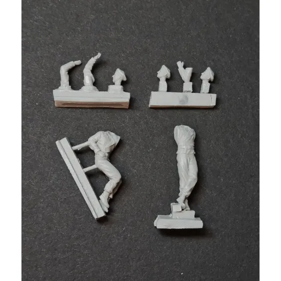 White Stork Miniatures F72088 1/72 German Tankers 1939-1940 Ww2 Resin Unassembled Unpainted