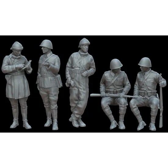 White Stork Miniatures F72089 1/72 Polish Army September 1939 Ww2 Resin Unassembled Unpainted