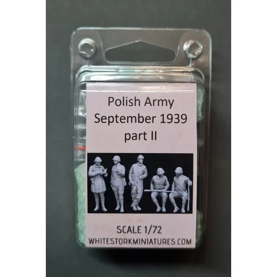 White Stork Miniatures F72089 1/72 Polish Army September 1939 Ww2 Resin Unassembled Unpainted