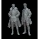 White Stork Miniatures F72102 1/72 Wwi German Pilots Resin Unassembled Unpainted