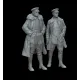 White Stork Miniatures F72102 1/72 Wwi German Pilots Resin Unassembled Unpainted
