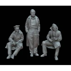 White Stork Miniatures F72104 1/72 Lrdg Soldiers North Africa 1942 Resin Unassembled Unpainted