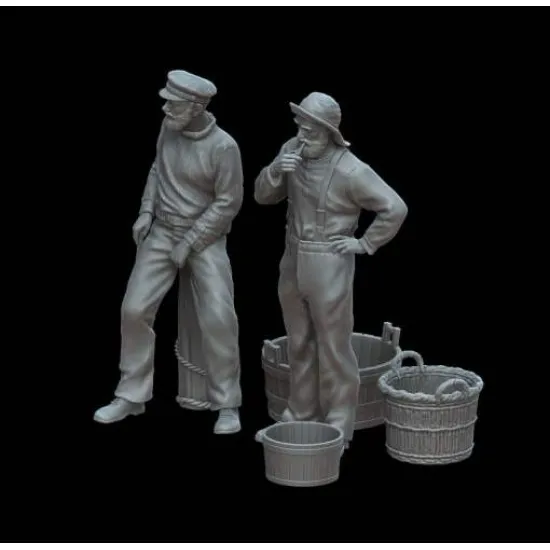 White Stork Miniatures F72110 1/72 The Sea Wolves Resin Unassembled Unpainted