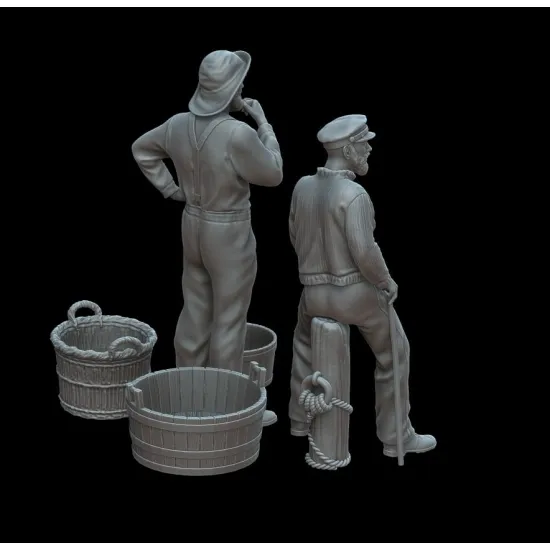 White Stork Miniatures F72110 1/72 The Sea Wolves Resin Unassembled Unpainted