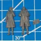 White Stork Miniatures F72112 1/72 Wwi British Pilots Resin Unassembled Unpainted