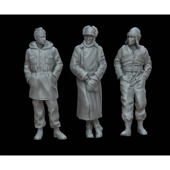 White Stork Miniatures F72116 1/72 Eastern Front 1942/43 Finnish Volunteers Resin Unassembled Unpainted