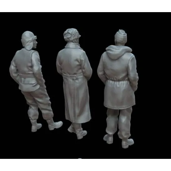 White Stork Miniatures F72116 1/72 Eastern Front 1942/43 Finnish Volunteers Resin Unassembled Unpainted