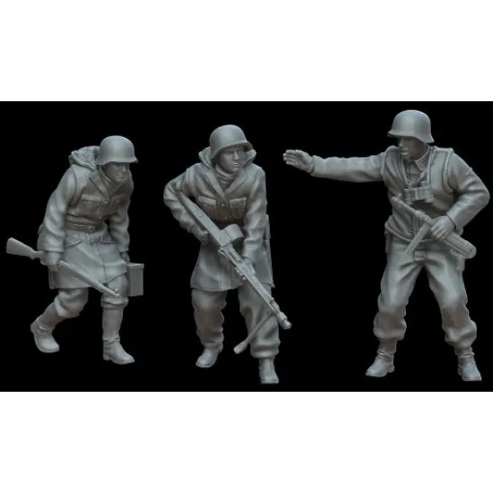 White Stork Miniatures F72121 1/72 German Soldiers Donetsk Campaign Resin Unassembled Unpainted