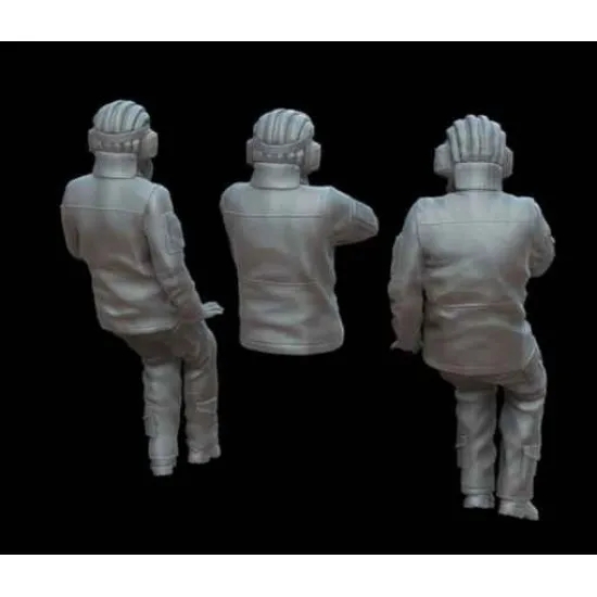 White Stork Miniatures F72123 1/72 Modern Ukrainian Tankers Resin Unassembled Unpainted