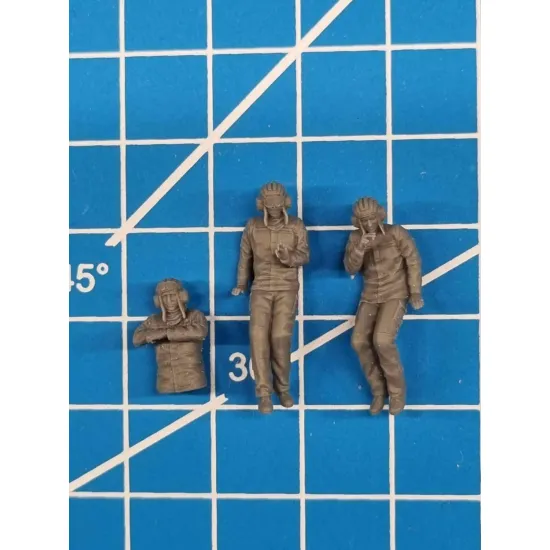 White Stork Miniatures F72123 1/72 Modern Ukrainian Tankers Resin Unassembled Unpainted