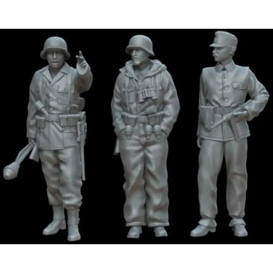 White Stork Miniatures F72130 1/72 German Soldiers Siege Of Budapest 1944/45 Resin Unassembled Unpainted