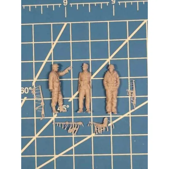 White Stork Miniatures F72130 1/72 German Soldiers Siege Of Budapest 1944/45 Resin Unassembled Unpainted