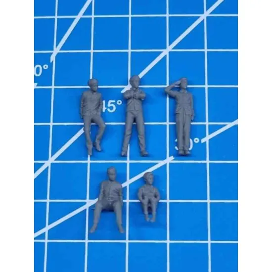 White Stork Miniatures F72133 1/72 Boys Figures Resin Unassembled Unpainted Kit