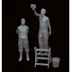 White Stork Miniatures F72135 1/72 Luftwaffe Airport Service Part 2 Resin Unassembled Unpainted Kit