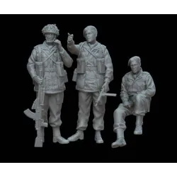 Wwhite Stork Miniatures F72136 1/72 British Paratroopers Arnhem 1944 Resin Unassembled Unpainted Kit