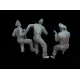 White Stork Miniatures F72139 1/72 U-boat Crew Resin Unassembled Unpainted Kit