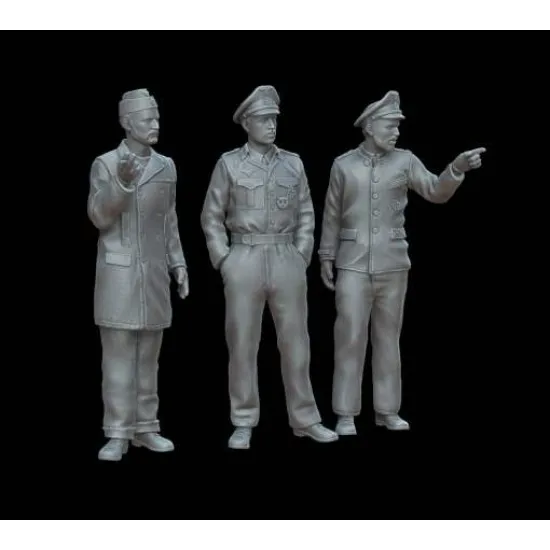 White Stork Miniatures F72140 1/72 U-boat Crew Resin Unassembled Unpainted Kit