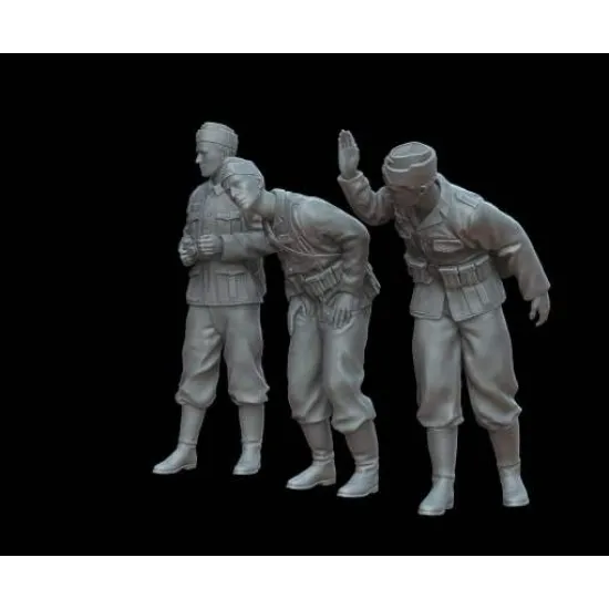 White Stork Miniatures F72143 1/72 Inspection German Soldiers 1939-1941 Resin Unassembled Unpainted