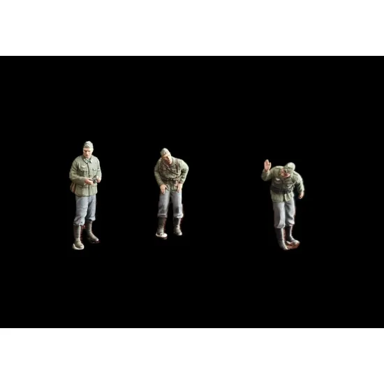 White Stork Miniatures F72143 1/72 Inspection German Soldiers 1939-1941 Resin Unassembled Unpainted