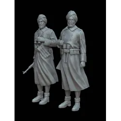 White Stork Miniatures F72145 1/72 Atlantic Wall 1944 Bordeaux Area Resin Unassembled Unpainted
