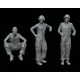 White Stork Miniatures F72150 1/72 The Vietnam War Us Tankers Resin Unassembled Unpainted