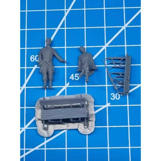 White Stork Miniatures F72152 1/72 Wwi Belgian Soldiers Resin Unassembled Unpainted