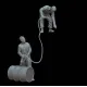 White Stork Miniatures F72159 1/72 Tiger I Crew Loading Fuel Resin Unassembled Unpainted