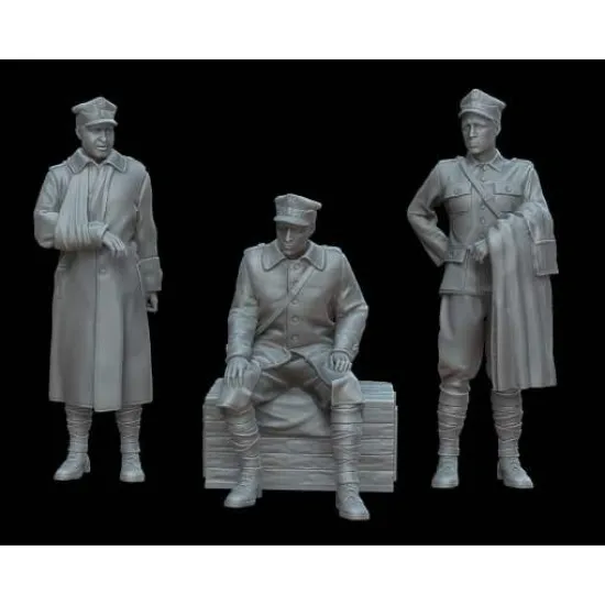 White Stork Miniatures F72161 1/72 Polish Prisoners September 1939 Resin Unassembled Unpainted