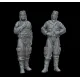 White Stork Miniatures F48001 1/48 Japan Pilots Resin Unassembled Unpainted