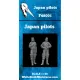 White Stork Miniatures F48001 1/48 Japan Pilots Resin Unassembled Unpainted