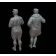 White Stork Miniatures F72163 1/72 Wwi French Pilots Resin Unassembled Unpainted