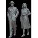 White Stork Miniatures F48003 1/48 Couple On A Walk Resin Unassembled Unpainted