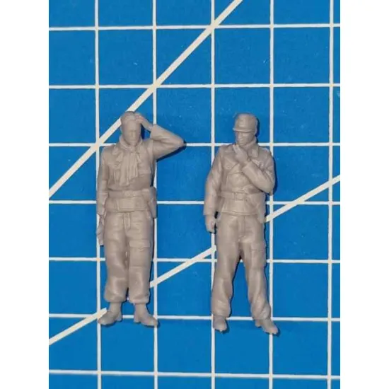 White Stork Miniatures F48007 1/48 Ww2 German Tankers 1944/45 Resin Unpainted