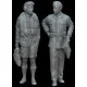 White Stork Miniatures F48009 1/48 British Pilots Malta 1942 Ww2 Resin Unpainted