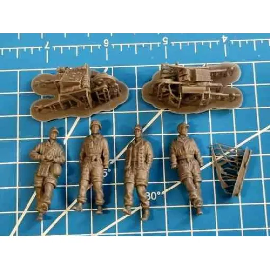 White Stork Miniatures F48016 1/48 German Soldiers Arnhem 1944 Resin Unpainted