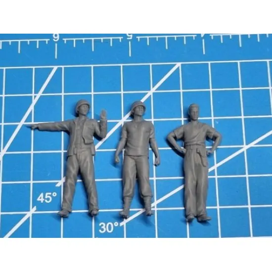 White Stork Miniatures F48017 1/48 Pacific War Us Soldiers Resin Unpainted Kit