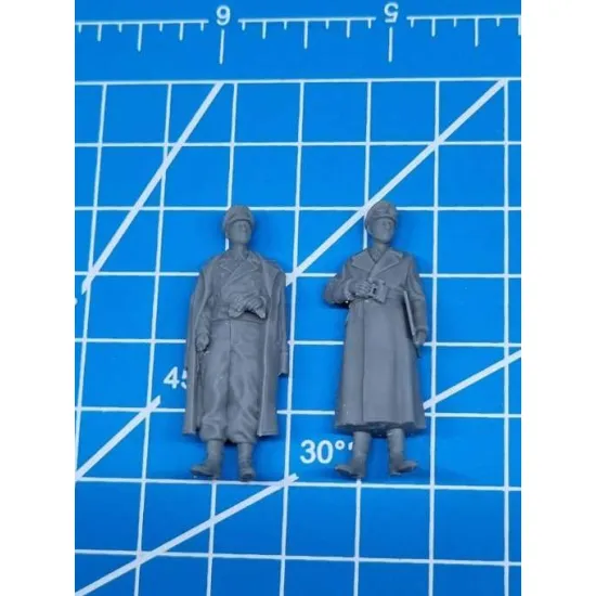 White Stork Miniatures F48020 1/48 German Officers Resin Unpainted Kit