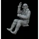 White Stork Miniatures F48021 1/48 Raf Hurricane Pilot Dedicated For Arma Hobby Resin Unpainted Kit