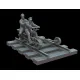 White Stork Miniatures M72003 1/72 Railway Handcar And German Soldiers Resin Unassembled Upainted Kit