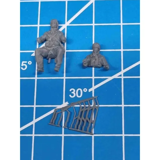 White Stork Miniatures M72009 1/72 Gnome-rhone Ax2 With French Crew Resin Kit