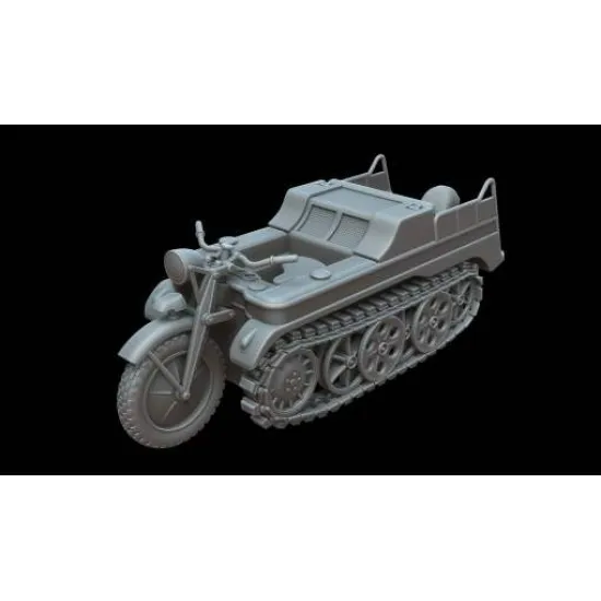 White Stork Miniatures M72010 1/72 Kleines Kettenkraftrad S.d.kfz.2 Resin Kit