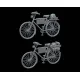 White Stork Miniatures M72011 1/72 German Military Bikes 2pcs Resin Kit