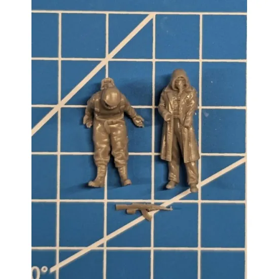 White Stork Miniatures P72001 1/72 Chernobyl Stalkers Postapo 1 Resin Kit