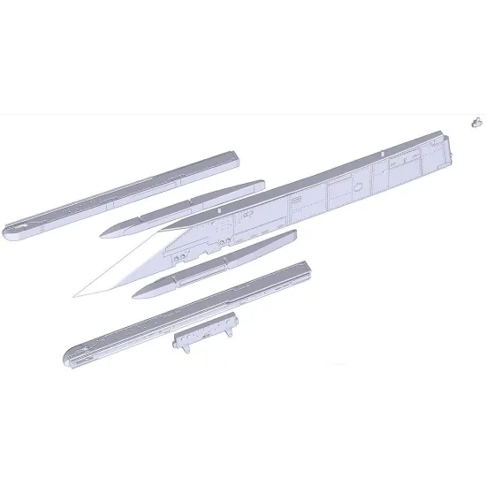 Kopecky Scale Models 32017 1/32 F-15c Pylons And Rails Resin Kit