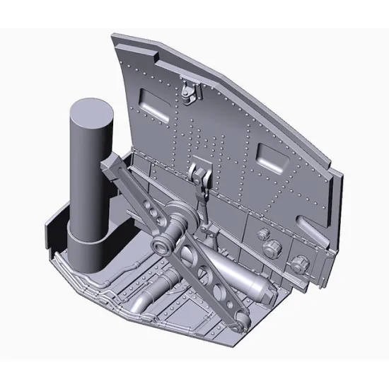Kopecky Scale Models 32028 1/32 F-15 Wheelbays For Tamiya Resin Kit