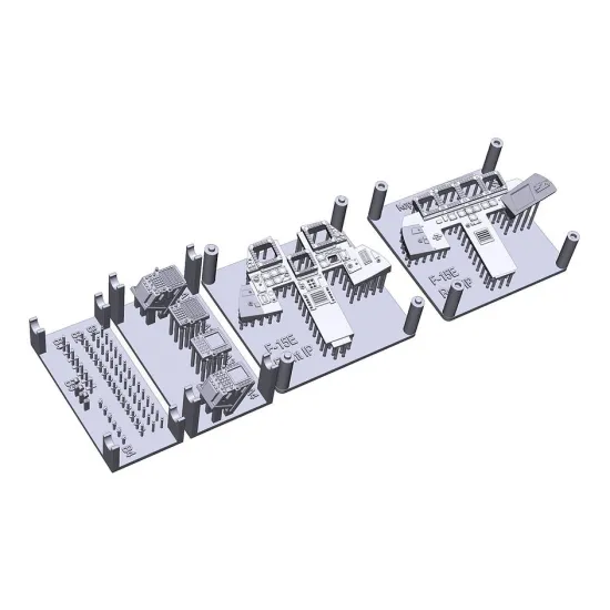 Kopecky Scale Models 32029 1/32 F-15e Instrument Panels For Tamiya Resin Kit